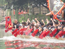 20140529初一乐清东河龙舟图01