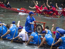 2014乐清东河初三水龙(前垟洞龙迷摄)