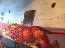 麒麟赶龙  楼下村龙