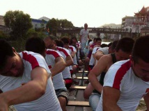 排岩头大龙昨日上水