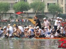 2009年屏山头湖龙舟