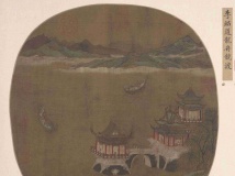 唐代龙舟竞渡图页