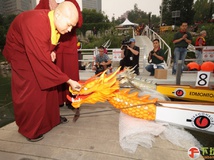 埃德蒙顿龙舟会（EDBFA）老外玩龙舟更传统更专业