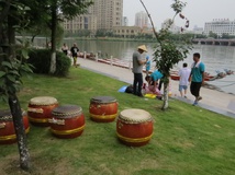 2014温州市龙舟俱乐部联赛现场图