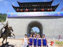 120706乐清腾翔龙舟队 中华龙舟大赛铜仁站彩排现场