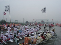 乐清传统龙舟 真翘啊