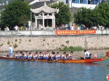 130712乐清龙门阵龙舟赛第一组（白石站）